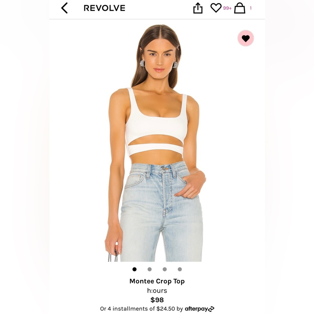 Hours Montee Crop Top